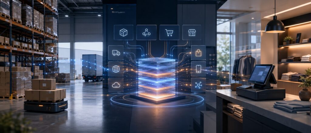 Digitale supply chain tussen magazijn en winkel